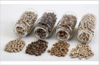 農業廃棄物（米の籾殻又はパーム殻）を主原料とするバイオプラスチック